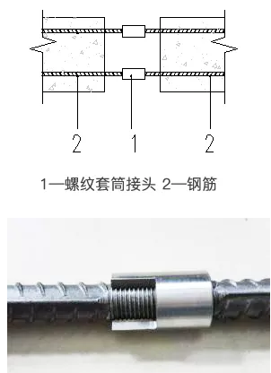 2,挤压套筒连接
